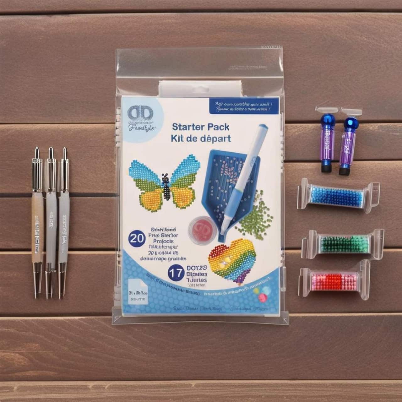 Diamond Dotz® Designer Starter Diamond Painting Kit